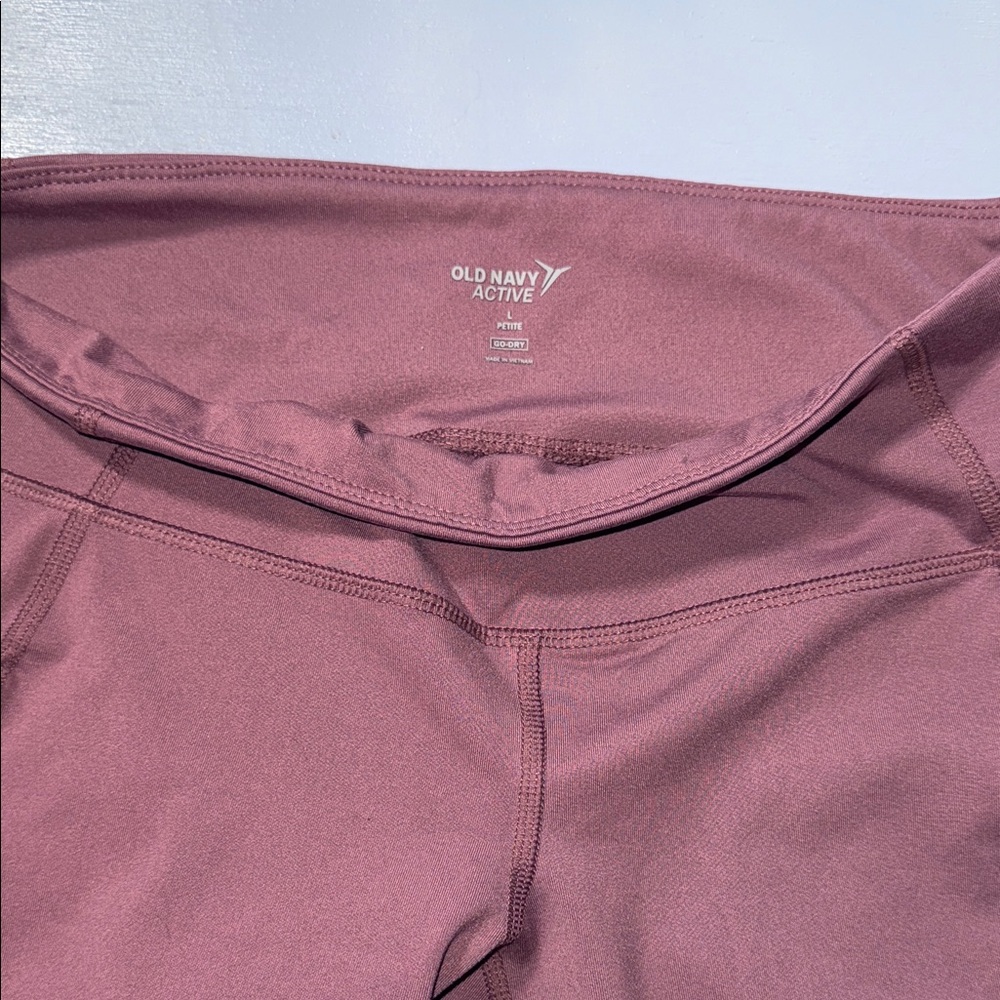 Old Navy Active Dusty Rose Leggings - Picture 2 of 4